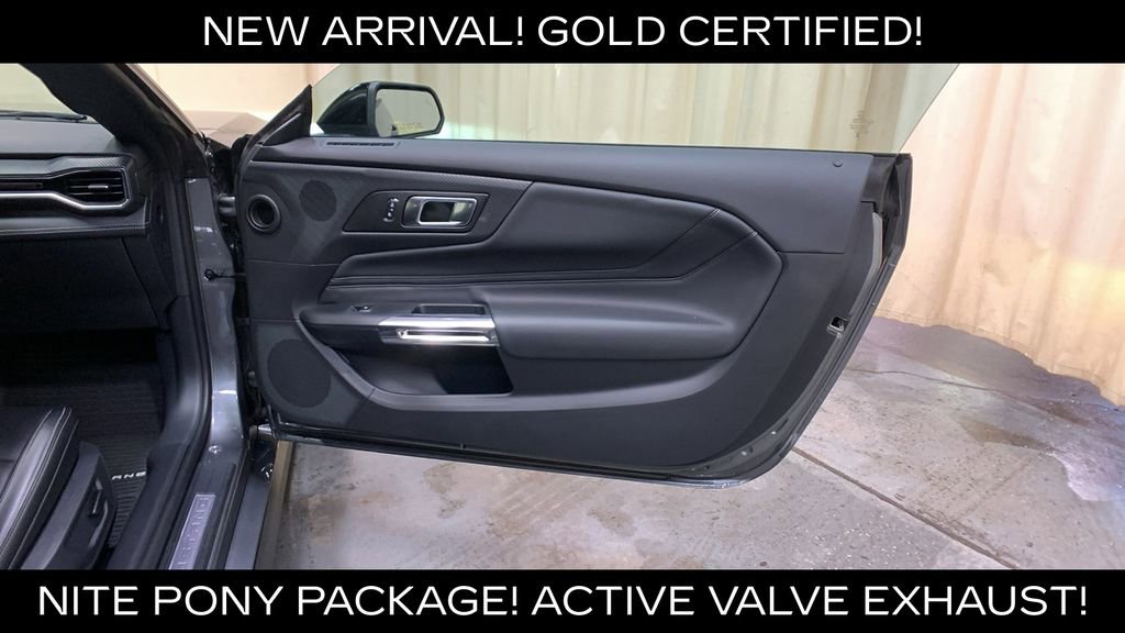 Certified 2025 Ford Mustang GT Premium w/ Mustang Nite Pony Package RWD image 11
