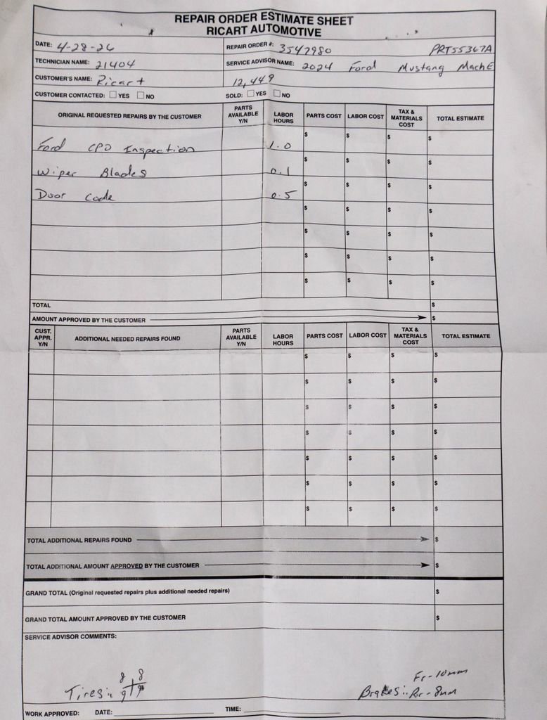Certified 2024 Ford Mustang Mach-E Premium AWD/4WD image 6