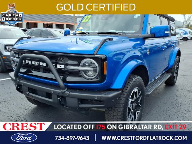 Certified 2022 Ford Bronco Outer Banks AWD/4WD image 1