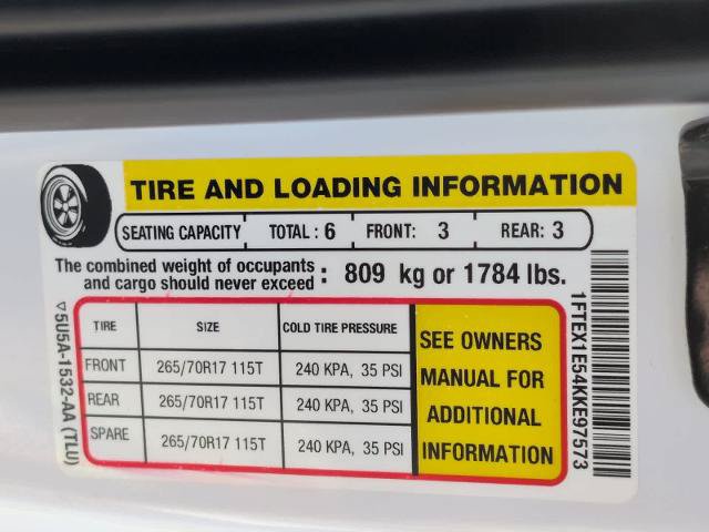 Certified 2019 Ford F150 XL w/ Equipment Group 101A Mid AWD/4WD image 29