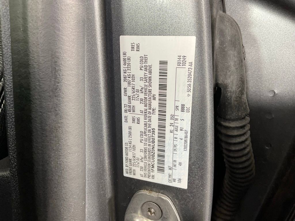 Certified 2022 Ford Escape SE w/ Convenience Package FWD image 26