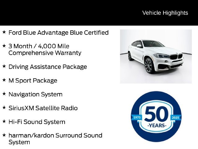 Used 2018 BMW X6 xDrive35i AWD/4WD image 6