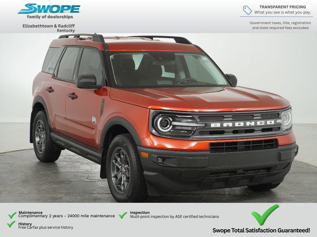 Certified 2023 Ford Bronco Sport Big Bend w/ Convenience Package