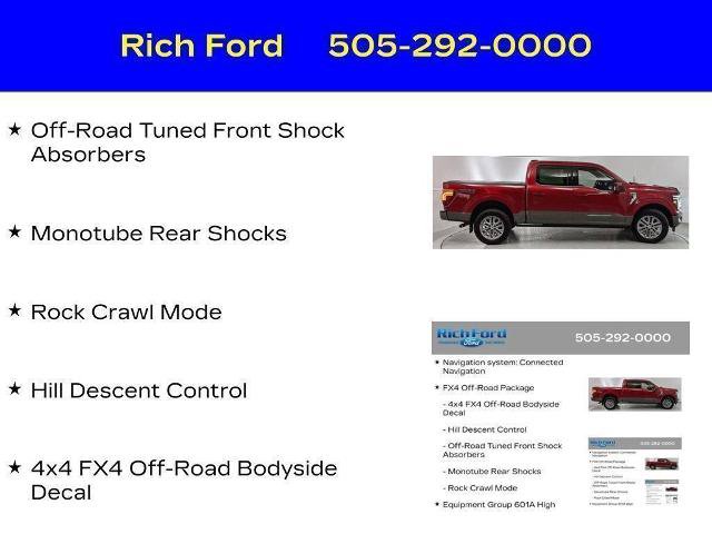 Certified 2025 Ford F150 King Ranch w/ FX4 Off-Road Package AWD/4WD image 24