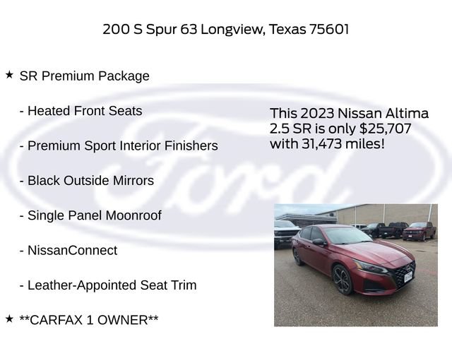 Used 2023 Nissan Altima 2.5 SR w/ SR Premium Package AWD/4WD image 5