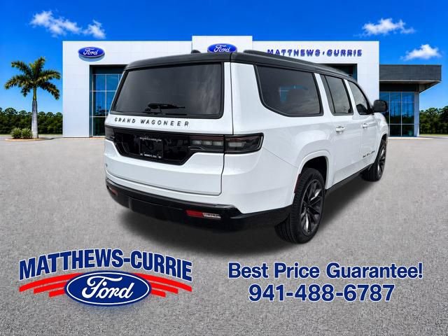 Used 2025 Jeep Grand Wagoneer L Series II Obsidian w/ Quick Order Packagew 28T AWD/4WD image 4