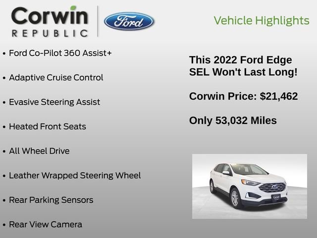 Certified 2022 Ford Edge SEL image 10