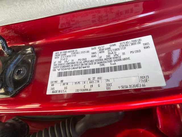 Certified 2017 Ford F150 XLT w/ Equipment Group 302A Luxury AWD/4WD image 43