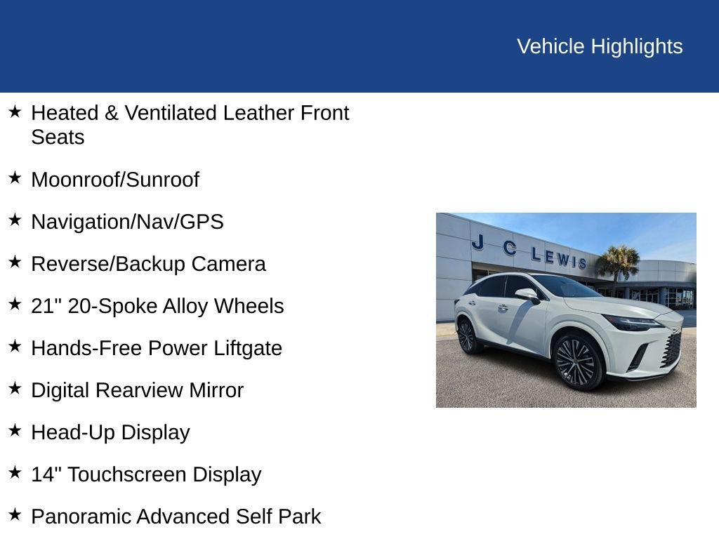 Used 2024 Lexus RX 350 Premium Plus w/ Convenience Package FWD image 31