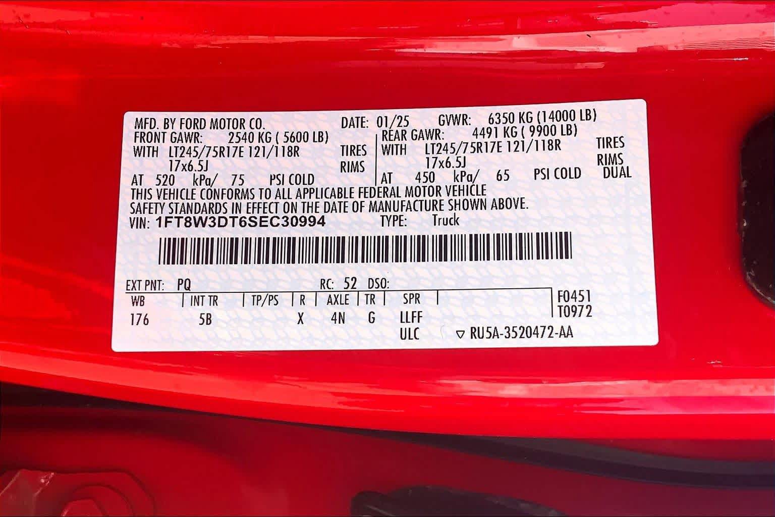 Certified 2025 Ford F350 Lariat w/ Chrome Package AWD/4WD image 37