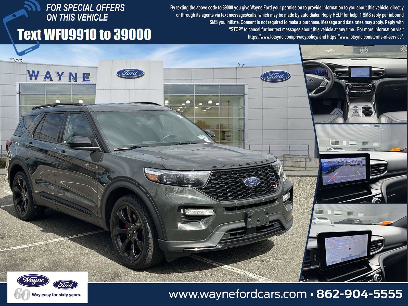 Certified 2022 Ford Explorer ST w/ ST Street Pack image 5