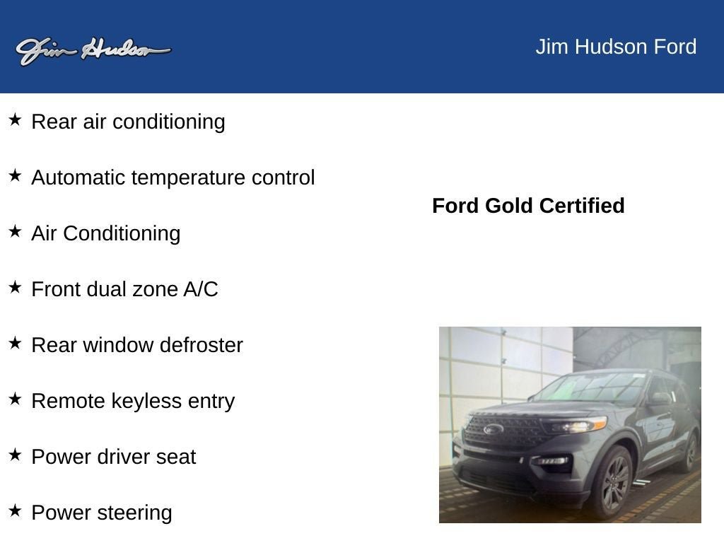 Certified 2023 Ford Explorer XLT w/ Equipment Group 202A RWD image 9
