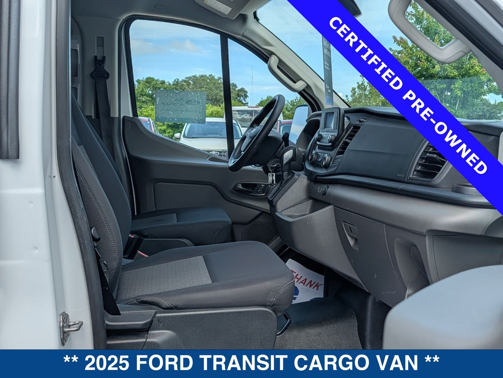 Certified 2025 Ford Transit 250 Low Roof w/ Exterior Upgrade Package RWD image 17