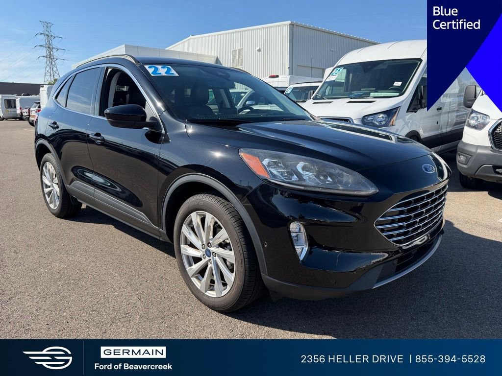 Certified 2022 Ford Escape Titanium w/ Titanium Elite Package AWD/4WD image 1