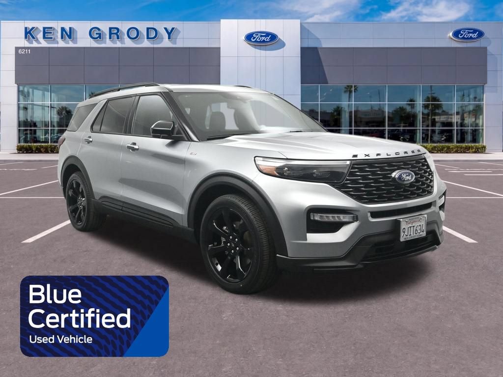 Certified 2023 Ford Explorer ST-Line w/ Class IV Trailer Tow Package