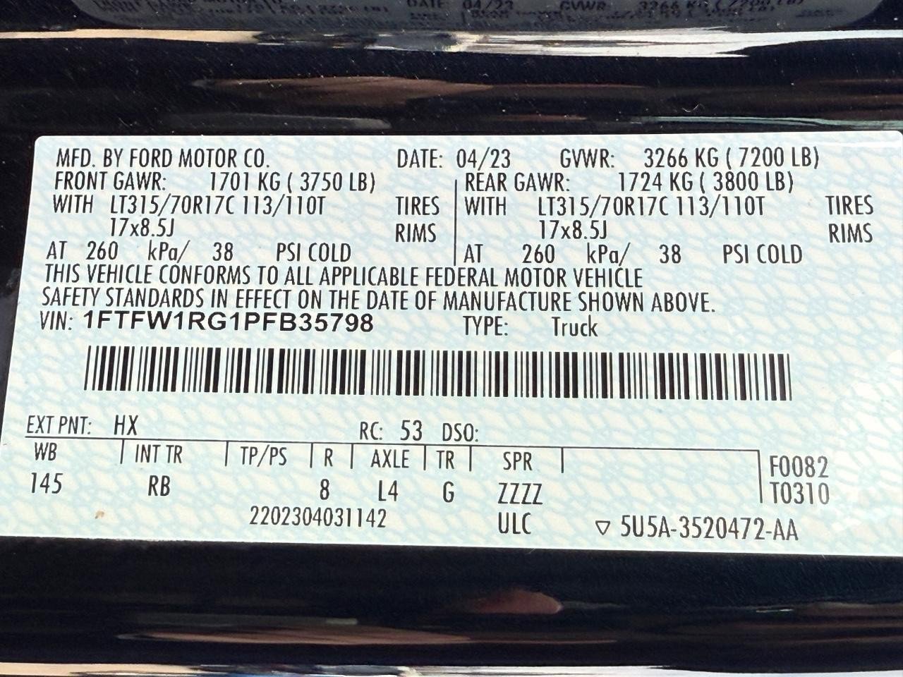 Certified 2023 Ford F150 Raptor image 30