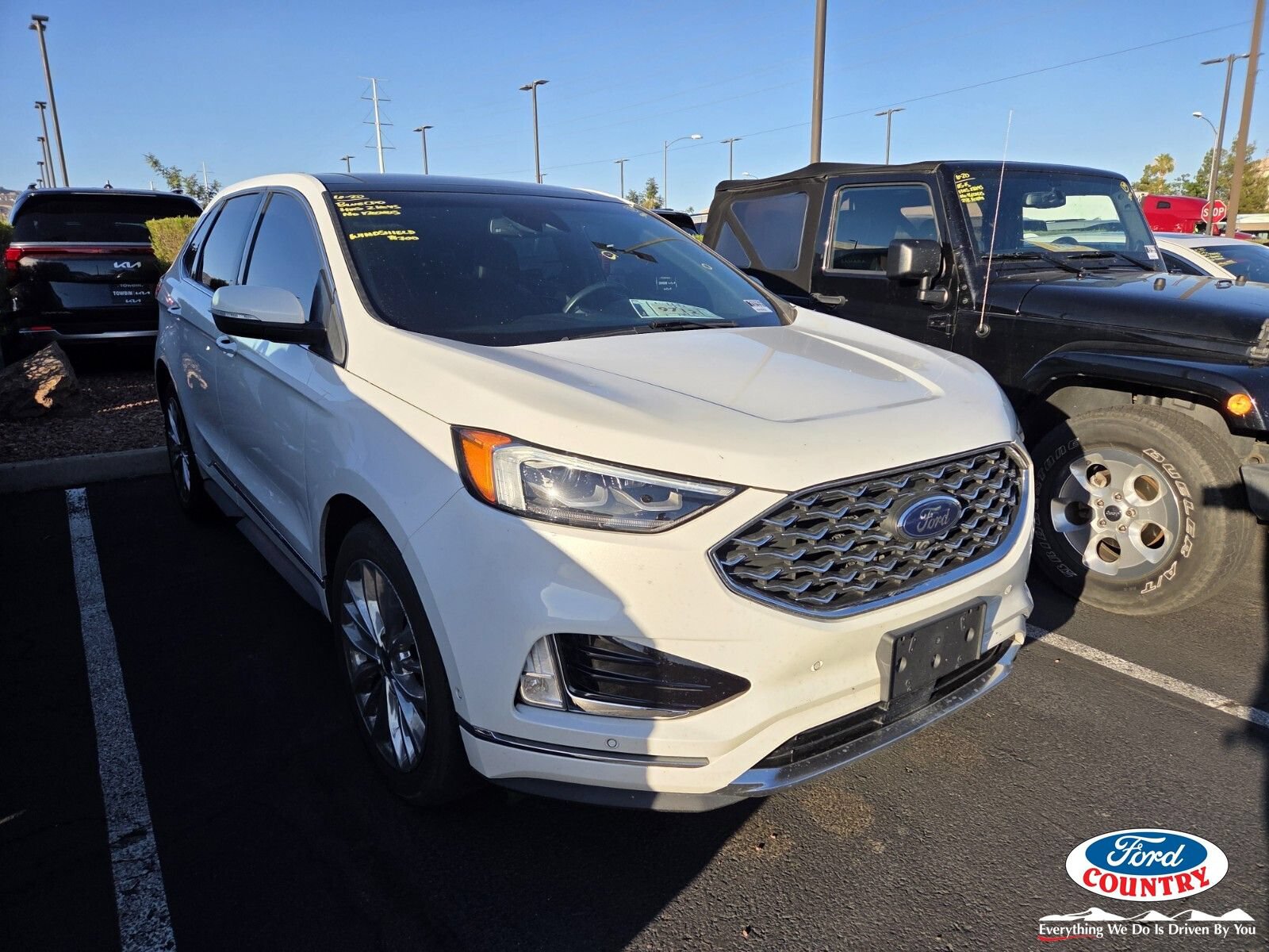Certified 2020 Ford Edge Titanium w/ Equipment Group 301A AWD/4WD image 1