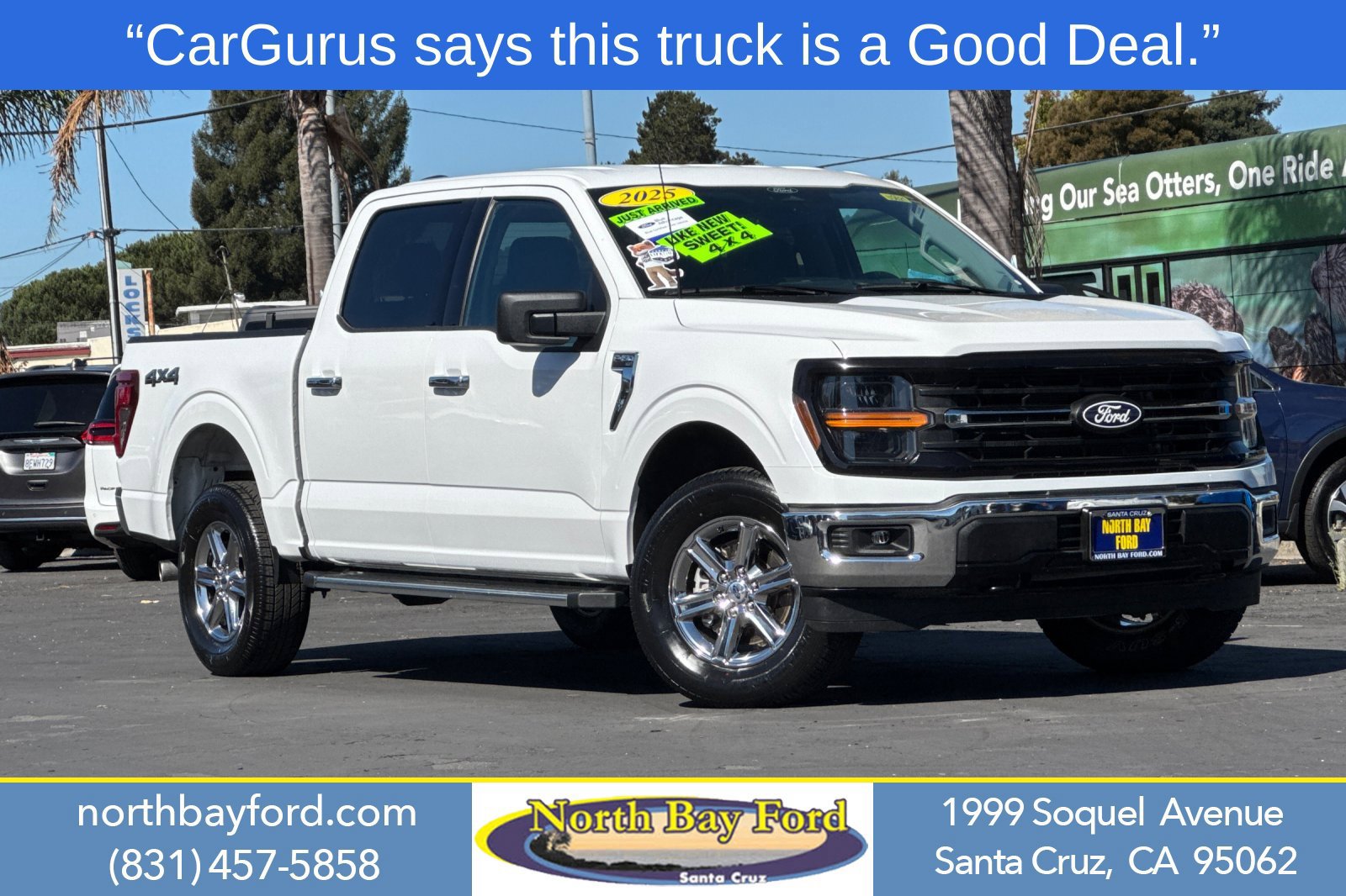 Certified 2025 Ford F150 XLT w/ Equipment Group 301A Standard