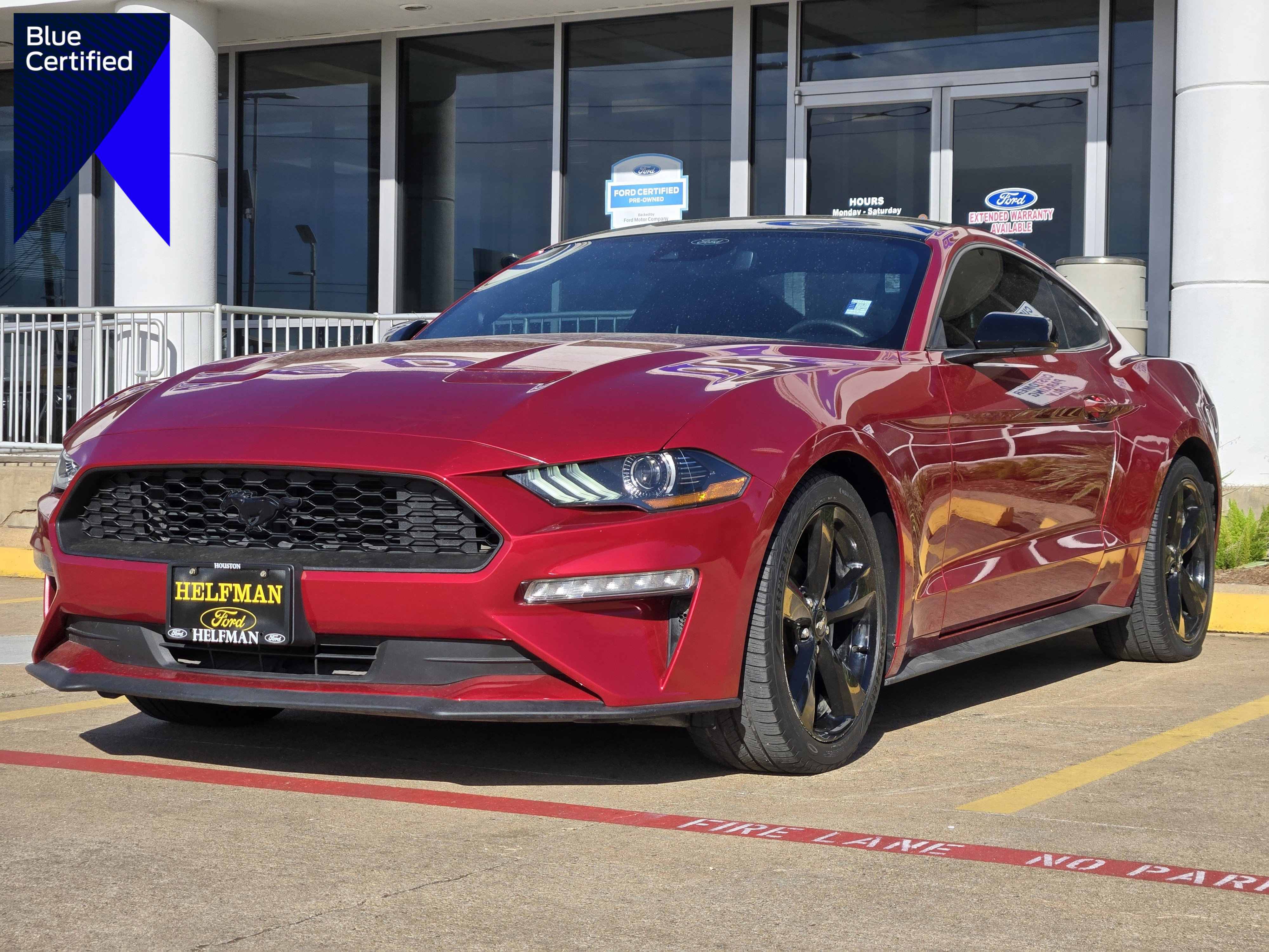 Certified 2021 Ford Mustang EcoBoost w/ Equipment Group 101A