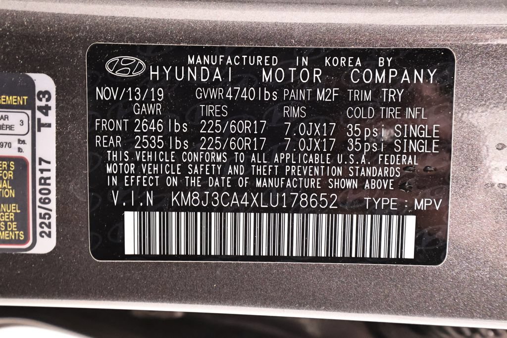 Used 2020 Hyundai Tucson Value AWD/4WD image 39