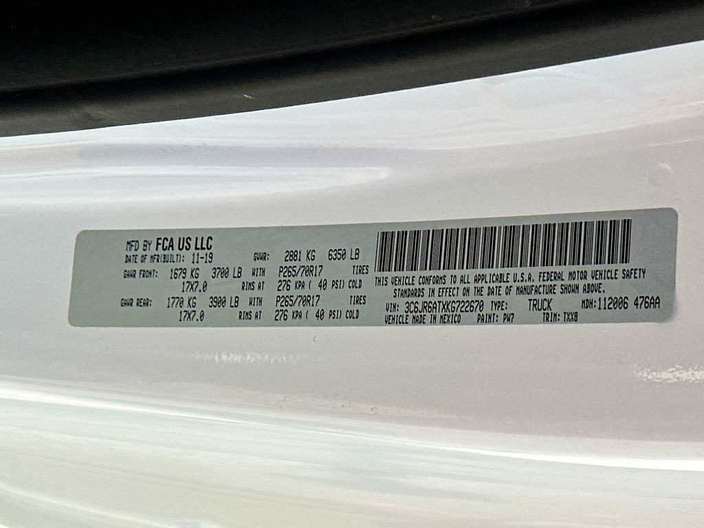 Used 2019 RAM 1500 Tradesman RWD image 24