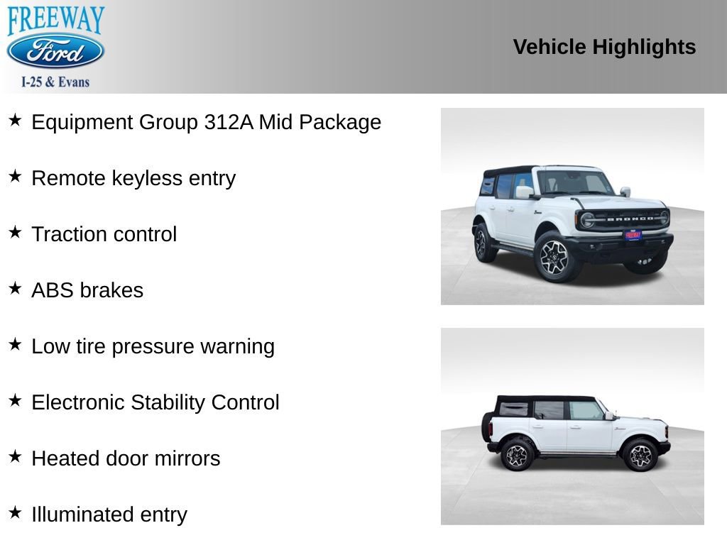 Certified 2023 Ford Bronco Outer Banks image 7