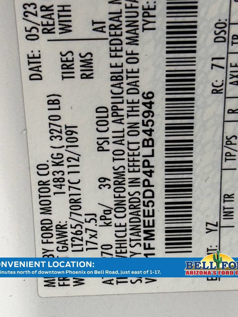Certified 2023 Ford Bronco Black Diamond AWD/4WD image 36