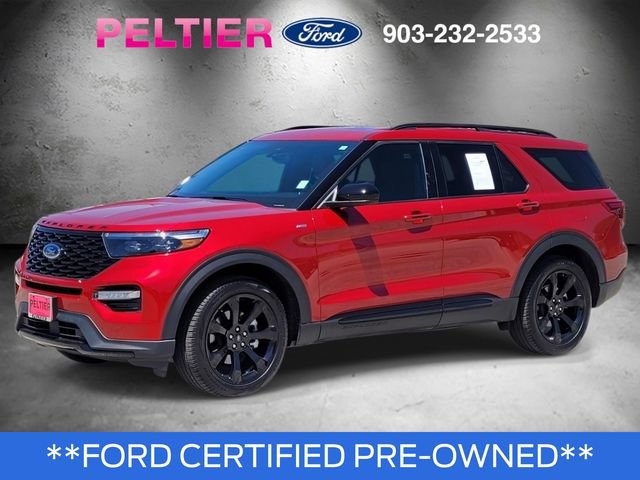 Certified 2024 Ford Explorer ST-Line w/ Class IV Trailer Tow Package RWD image 3