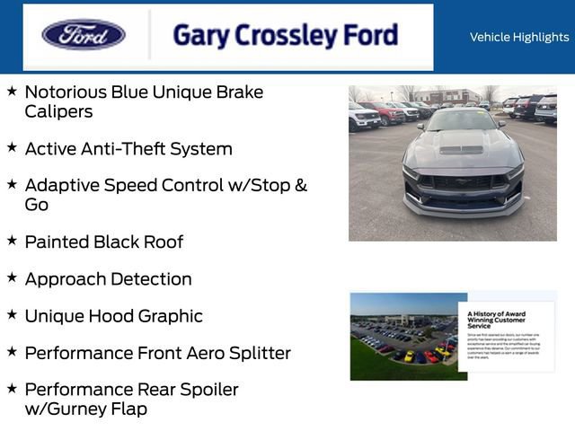Certified 2024 Ford Mustang Dark Horse w/ Dark Horse Handlin Package image 21