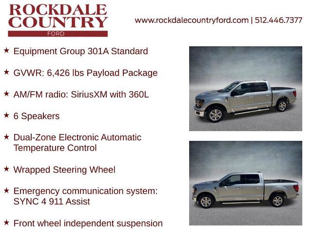Certified 2025 Ford F150 XLT w/ Equipment Group 301A Standard RWD image 8
