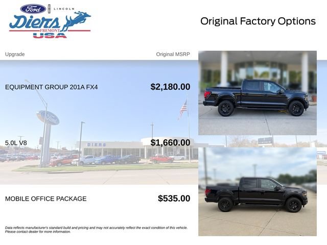 Certified 2024 Ford F150 STX w/ Equipment Group 201A FX4 AWD/4WD image 14