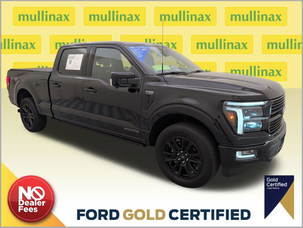 Certified 2025 Ford F150 Platinum w/ Equipment Group 702A High