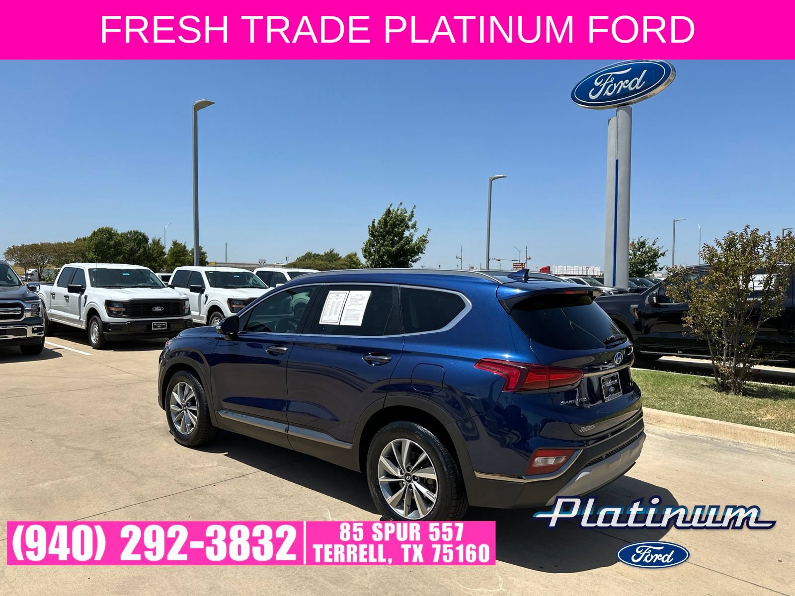 Used 2020 Hyundai Santa Fe Limited w/ Cargo Package FWD image 3