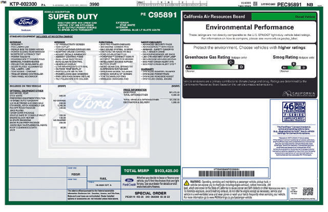 Certified 2023 Ford F350 Limited w/ FX4 Off-Road Package AWD/4WD image 12
