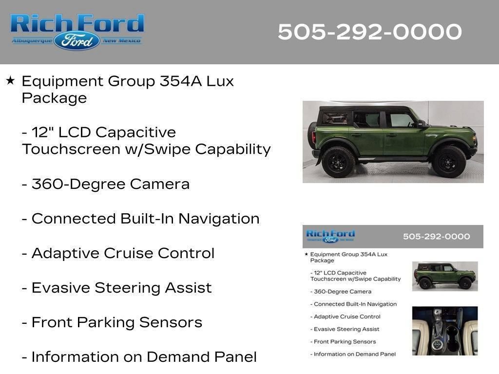 Certified 2023 Ford Bronco Wildtrak AWD/4WD image 43