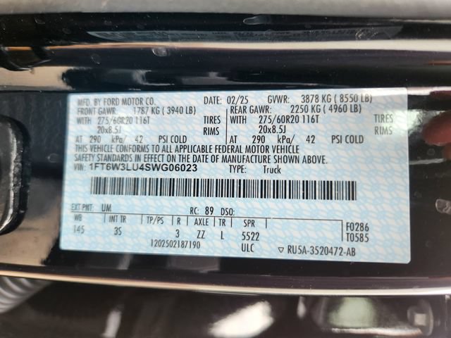 Certified 2025 Ford F150 Lightning Flash AWD/4WD image 27