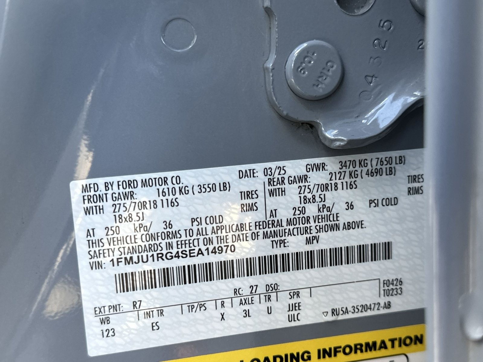 Certified 2025 Ford Expedition Tremor AWD/4WD image 38