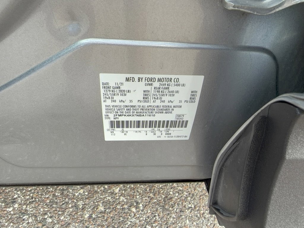 Certified 2022 Ford Edge Titanium w/ Equipment Group 301A image 30