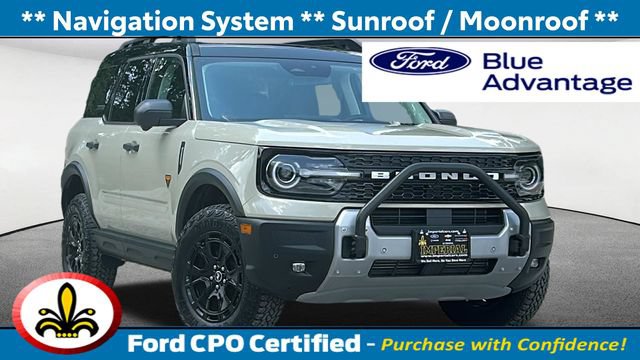 Certified 2025 Ford Bronco Sport Badlands w/ Sasquatch Badlands Package