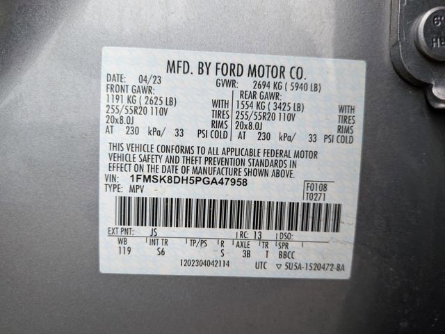 Certified 2023 Ford Explorer XLT w/ Equipment Group 202A AWD/4WD image 24