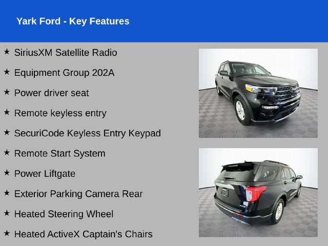 Certified 2023 Ford Explorer XLT w/ Equipment Group 202A AWD/4WD image 2