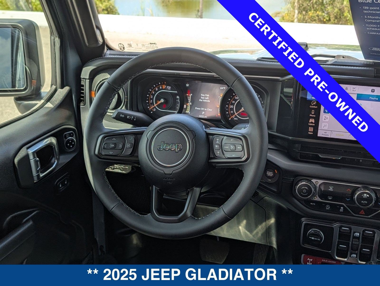 Used 2025 Jeep Gladiator Mojave w/ Safety Group AWD/4WD image 19