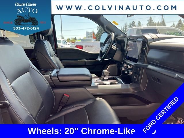 Certified 2025 Ford F150 Lariat w/ Equipment Group 502A High AWD/4WD image 25