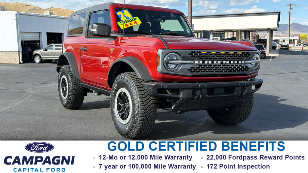 Certified 2024 Ford Bronco Badlands