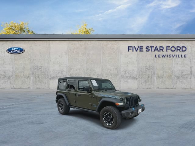 Used 2023 Jeep Wrangler Unlimited Rubicon 4xe w/ Safety Group AWD/4WD image 2