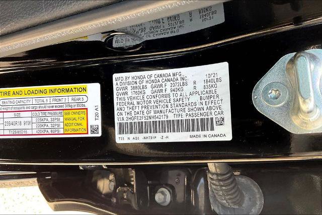 Used 2022 Honda Civic Sport image 19