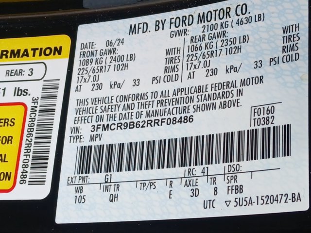 Certified 2024 Ford Bronco Sport Big Bend AWD/4WD image 17