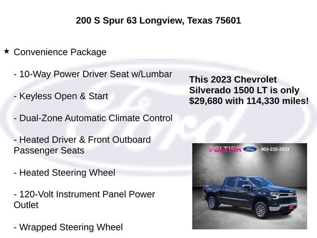 Used 2023 Chevrolet Silverado 1500 LT AWD/4WD image 5