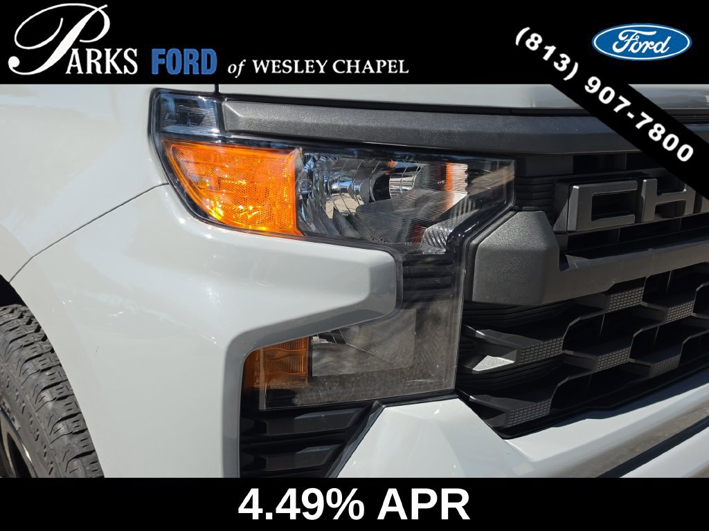 Used 2025 Chevrolet Silverado 1500 Custom w/ Turbomax Blackout Package RWD image 7
