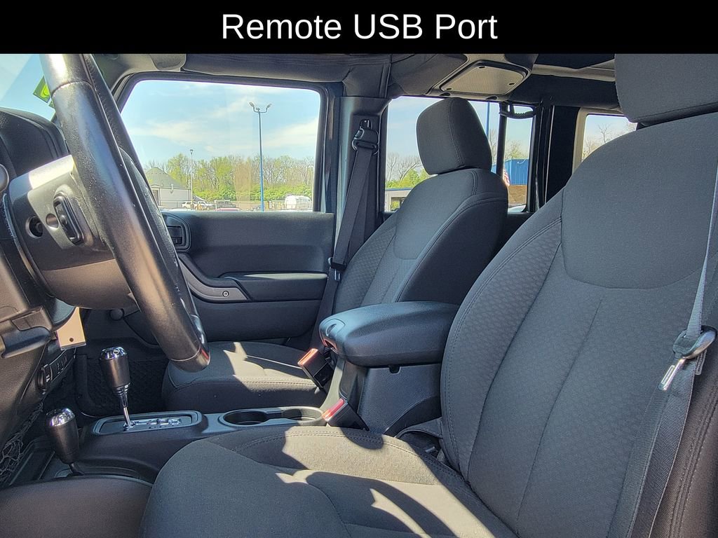 Used 2017 Jeep Wrangler Unlimited Sport w/ Connectivity Group AWD/4WD image 15